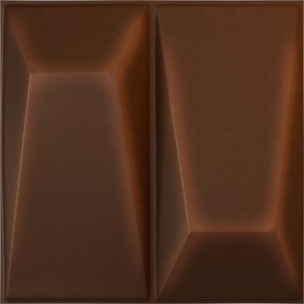 Ekena Millwork 11 7/8in. W x 11 7/8in. H Locke EnduraWall Decorative 3D Wall Panel Covers 0.98 Sq. Ft. WP12X12LODRU - main